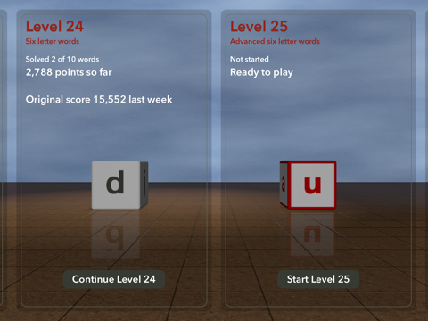 Lexiblox: 3D Word Game screenshot 3