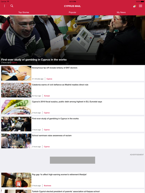 Screenshot #5 pour Cyprus Mail