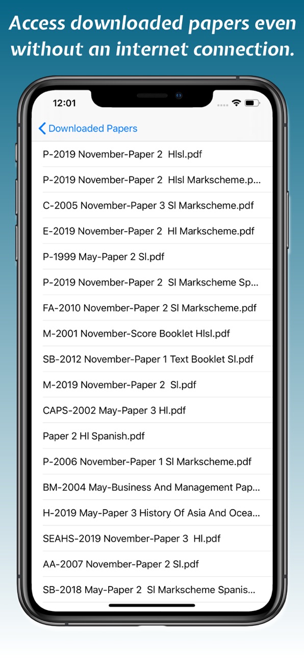 iPhone screenshot