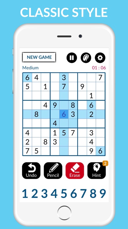 Sudoku - Classic Brain Game