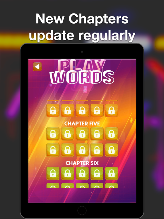 Word Play: Fun Crossword Games iPad screenshot