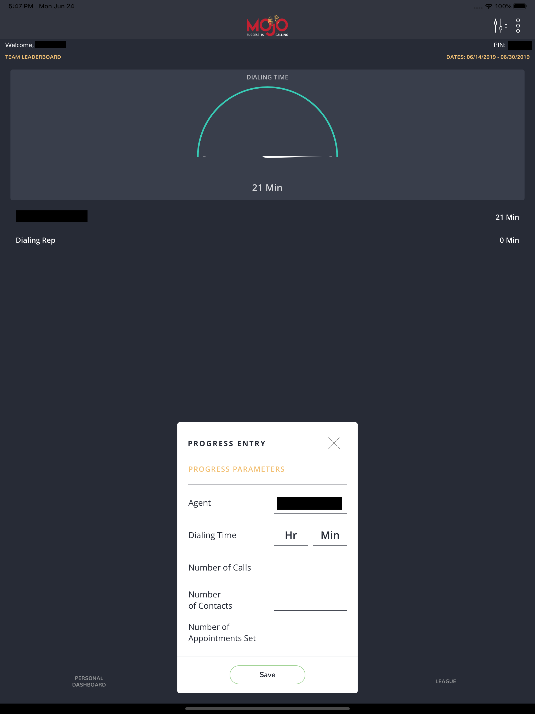 Prospecting Dashboard screenshot 5