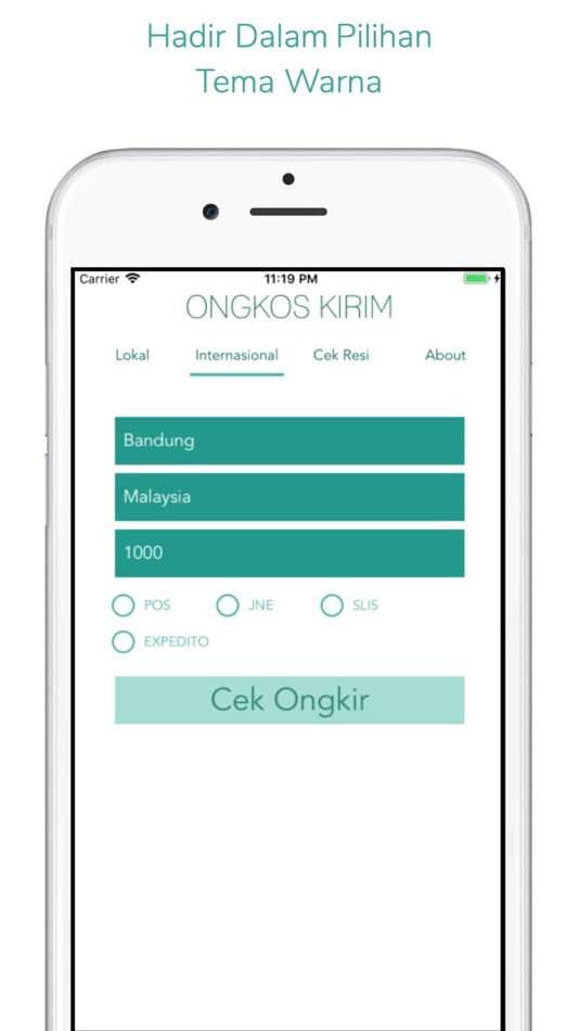 #3. Ongkos Kirim & Cek Resi (iOS) 게시자: Gema Megantara