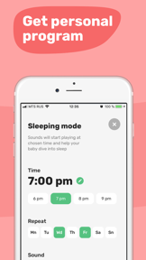 Baby Sleep Sounds: White Noise screenshot