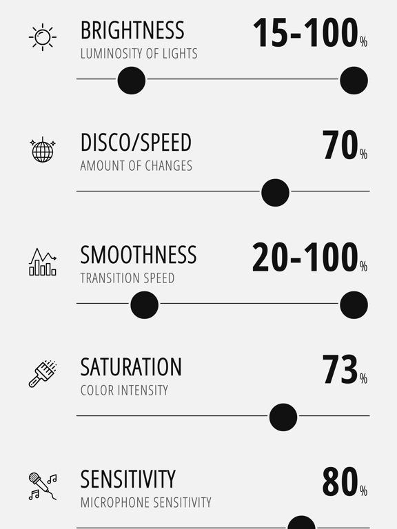 Screenshot #4 for Hue Music Disco Party