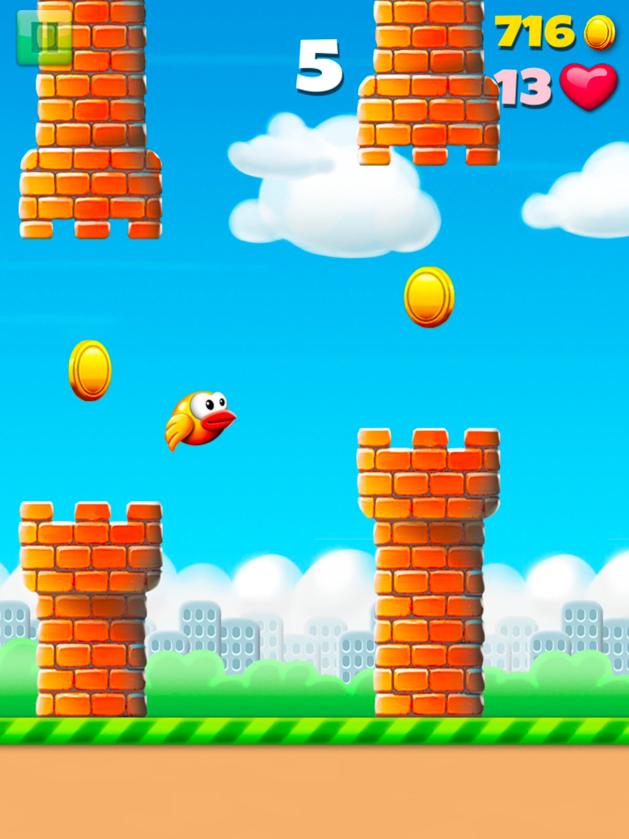 Flying Bird: jump! Fly & Fall