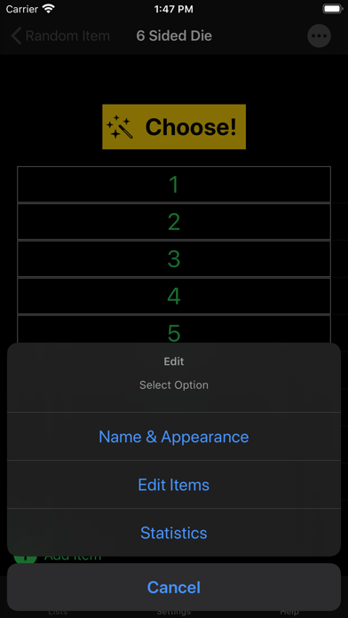 Screenshot #3 pour Random Item