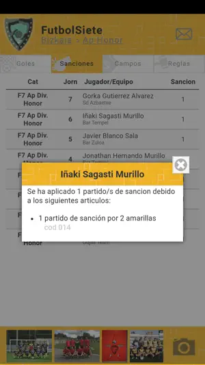 FutbolSiete screenshot 3