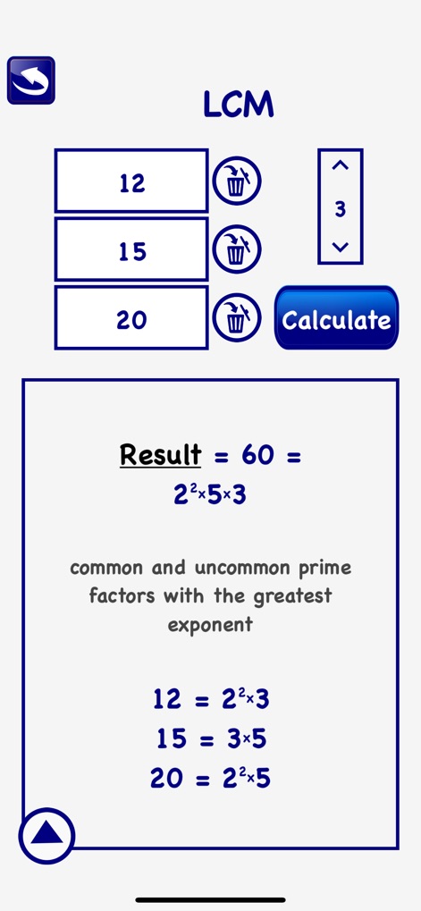 LCM GCD Prime Factor Math - 교육 앱 | MWM