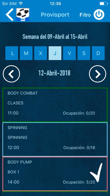 Gimnasio Virtual screenshot-3