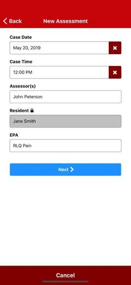 Game screenshot UW Surgery Resident Assessment apk