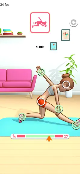 Game screenshot Yoga Teacher 3D apk