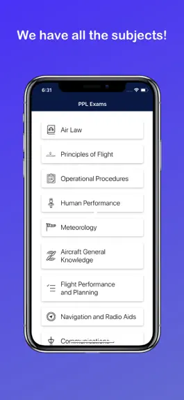 Game screenshot PPL Exams -  EASA & FAA apk