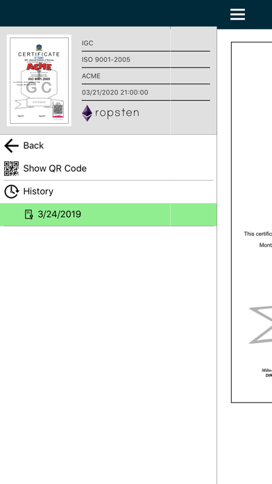 Screenshot #2 pour CertInChain