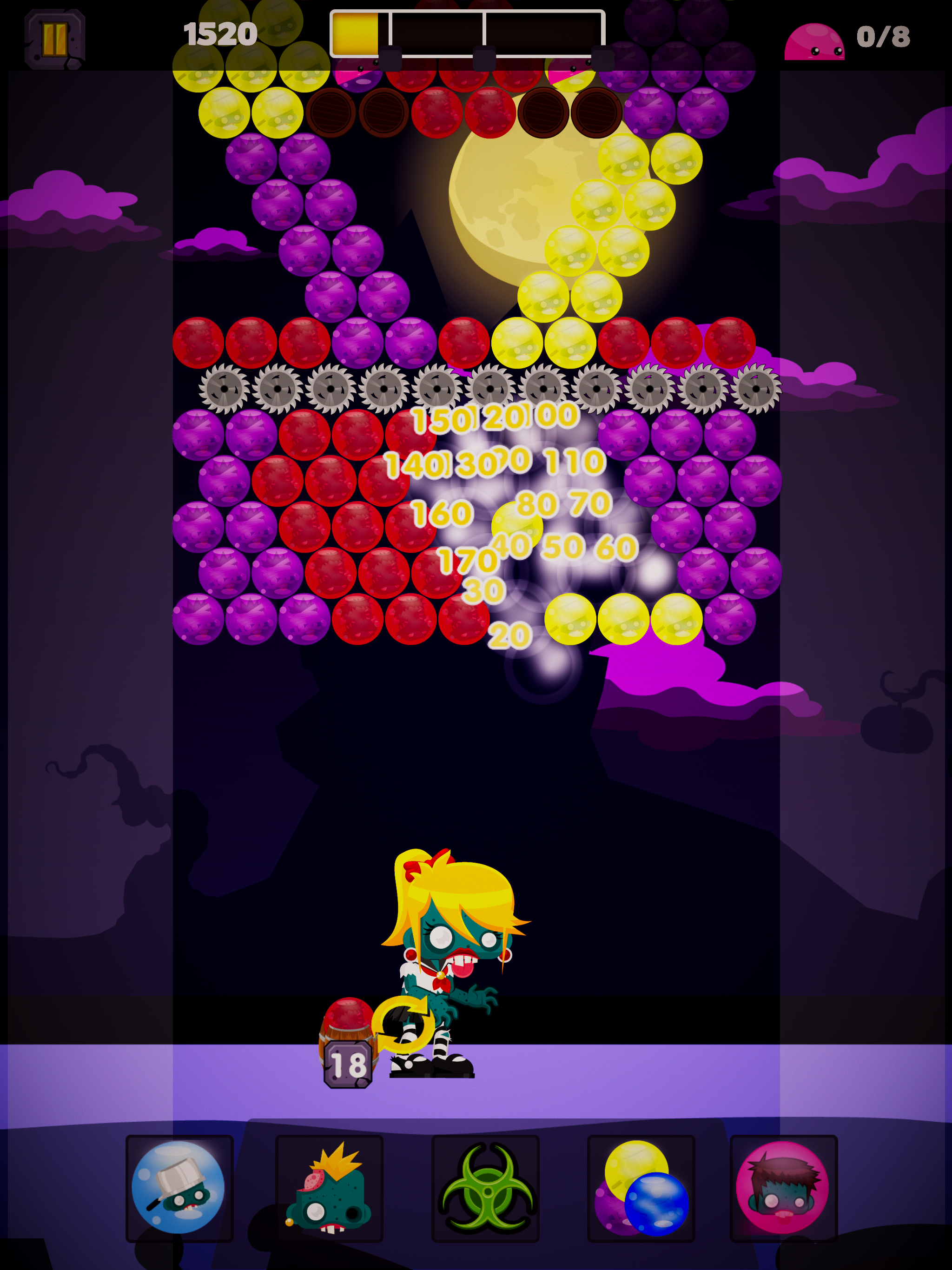 Zombie Bubble Burst screenshot 17