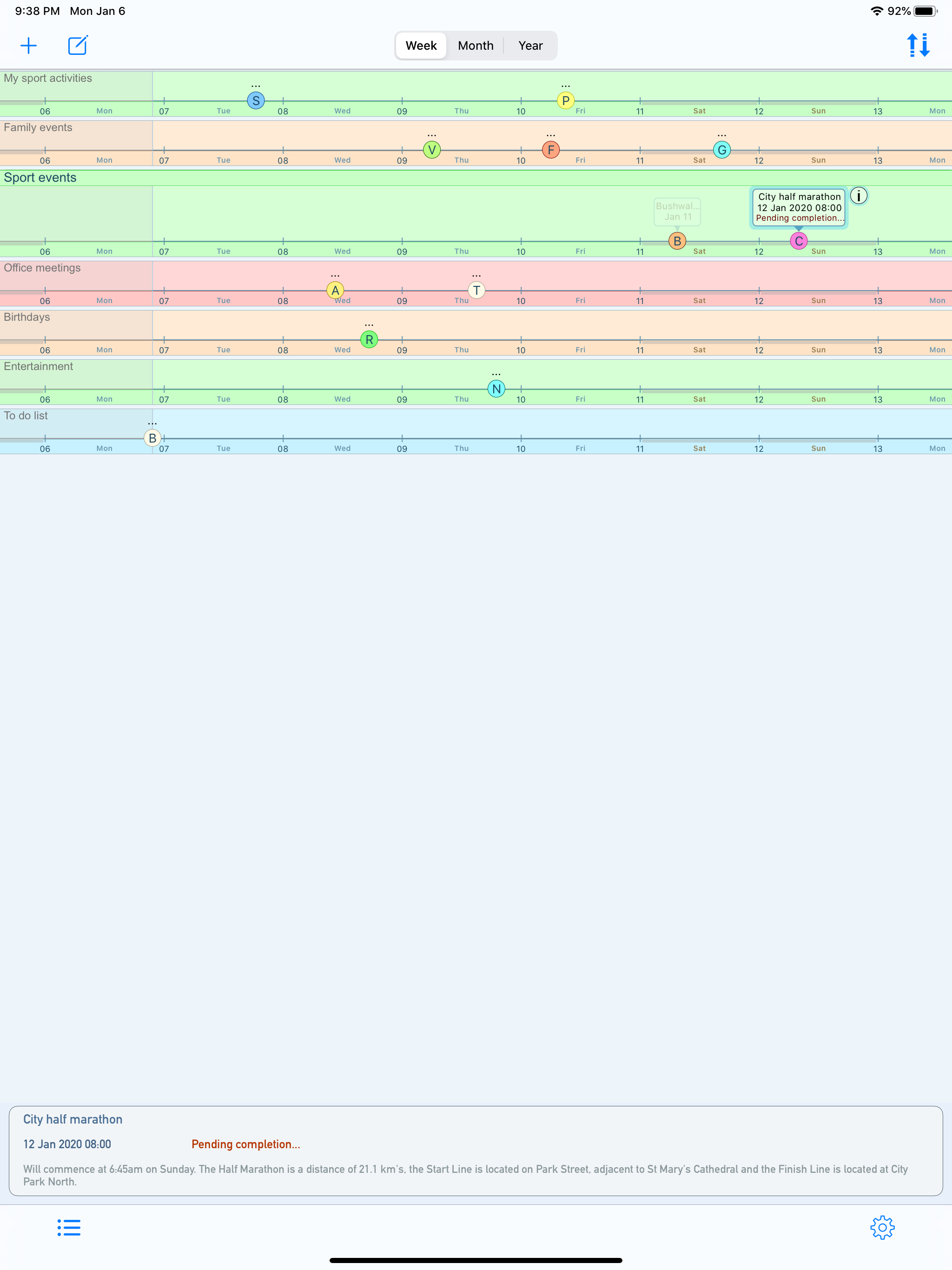 Timeline Planner