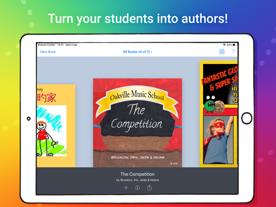 Book Creator for iPad - create ebooks and pdfs, publish to iBooks screenshot
