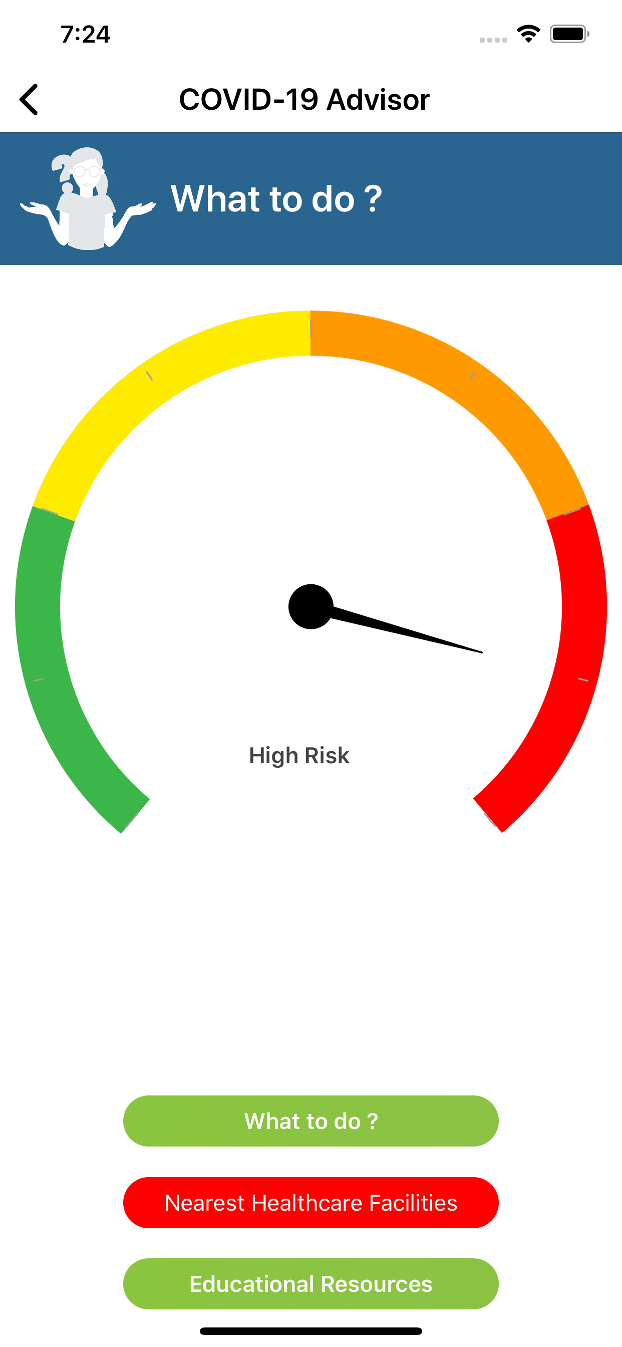 Covid-19 Advisor screenshot 7