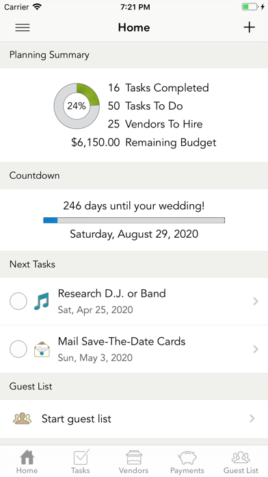 WeddingHappy - Wedding Planner Screenshot