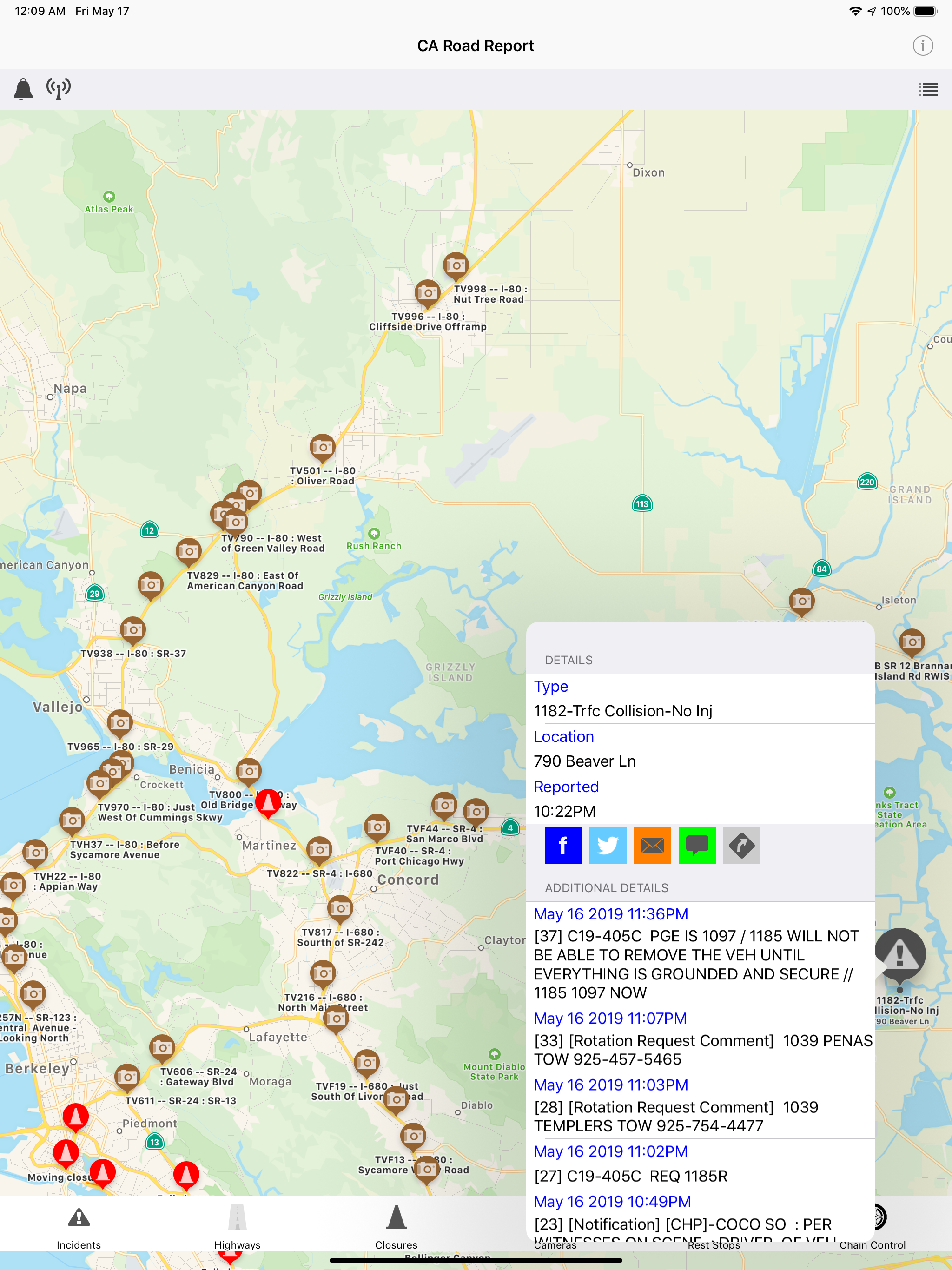 California Road Report