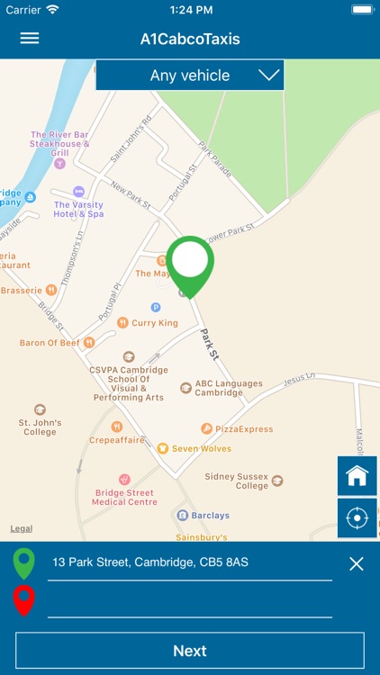 A1 Cabco Taxis, Cambridge