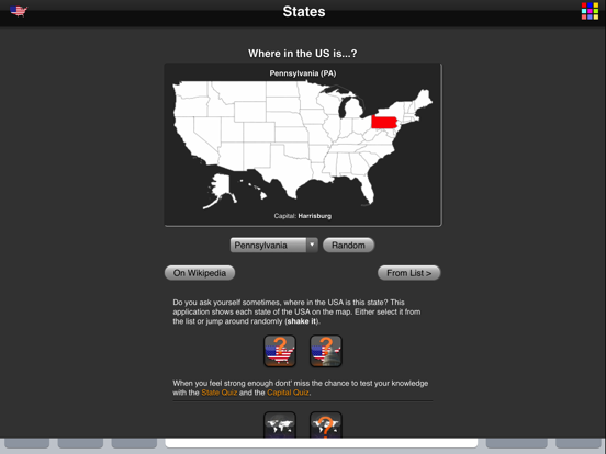 Screenshot #6 pour US States