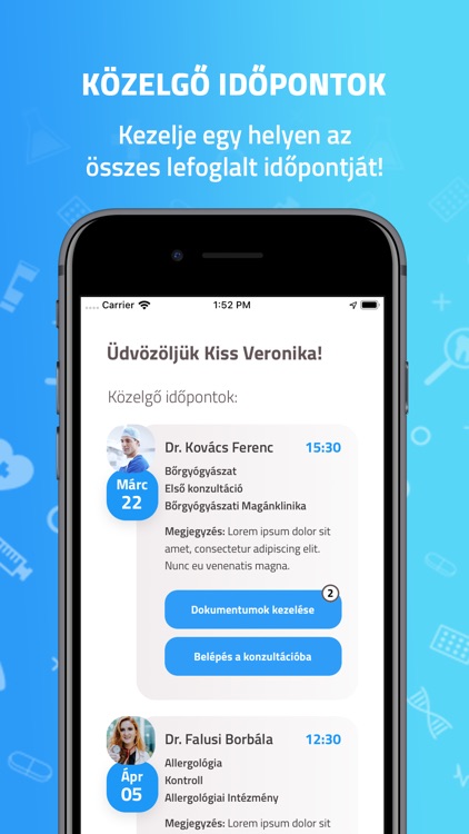 bőrgyógyászati app)