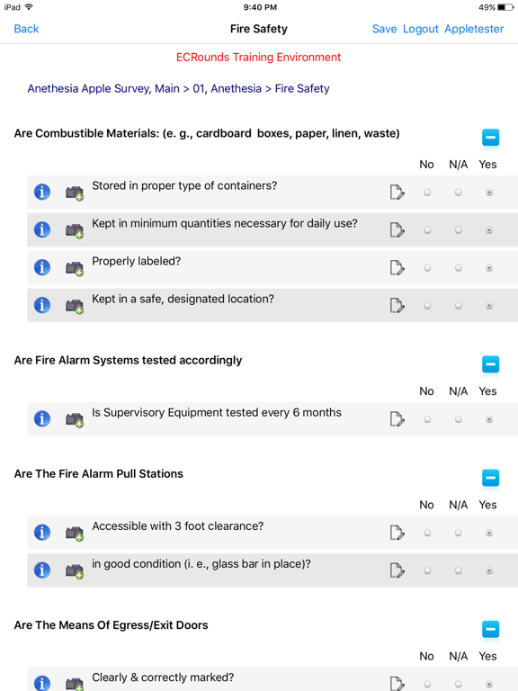 Screenshot #4 pour ECRounds Training