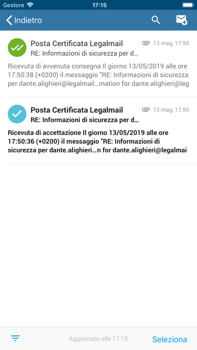 Legalmail Screenshot