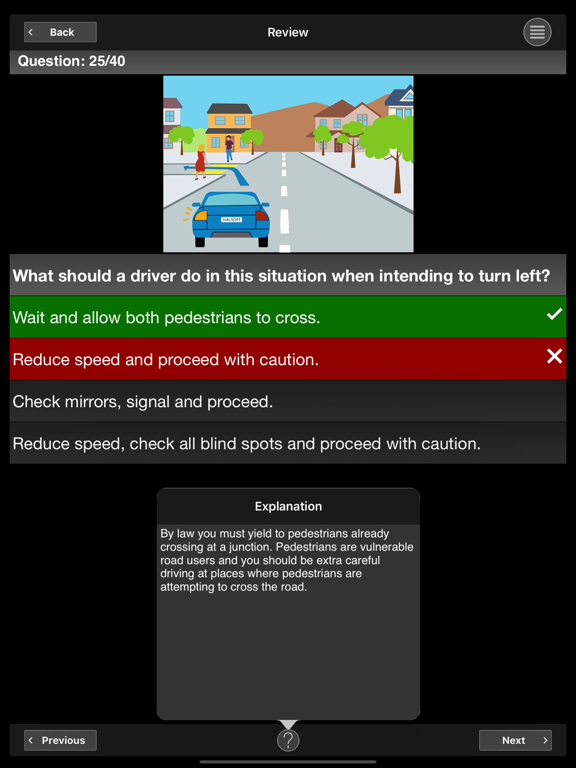 Screenshot #4 pour Driver Theory Test Ireland PRO