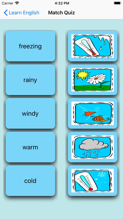 Learn English:Weather words screenshot-3