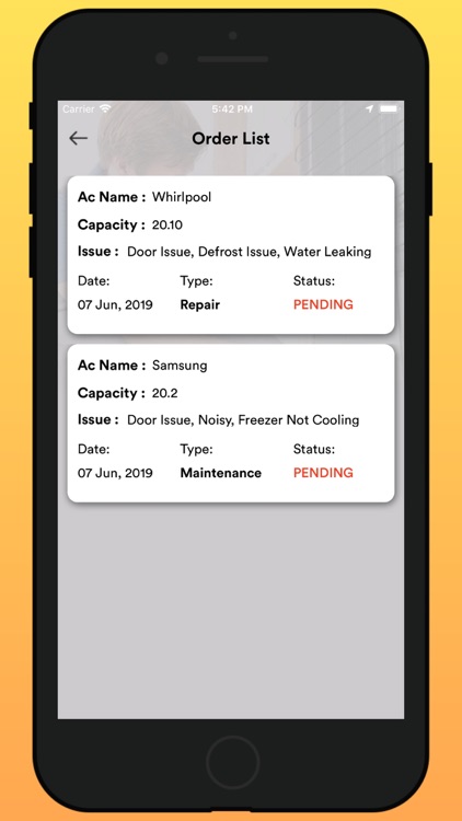 Refrigerator Services Customer screenshot-7