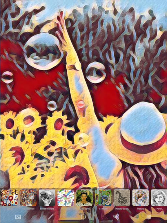 AI Art Photo Editor iPad screenshot 5 - Photo & Video app