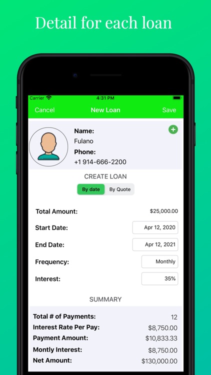 LoanAdmin screenshot-3