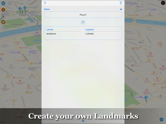 MapWalker : Route Planner iPad app afbeelding 5