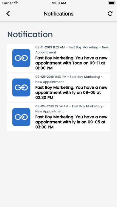 App screenshot