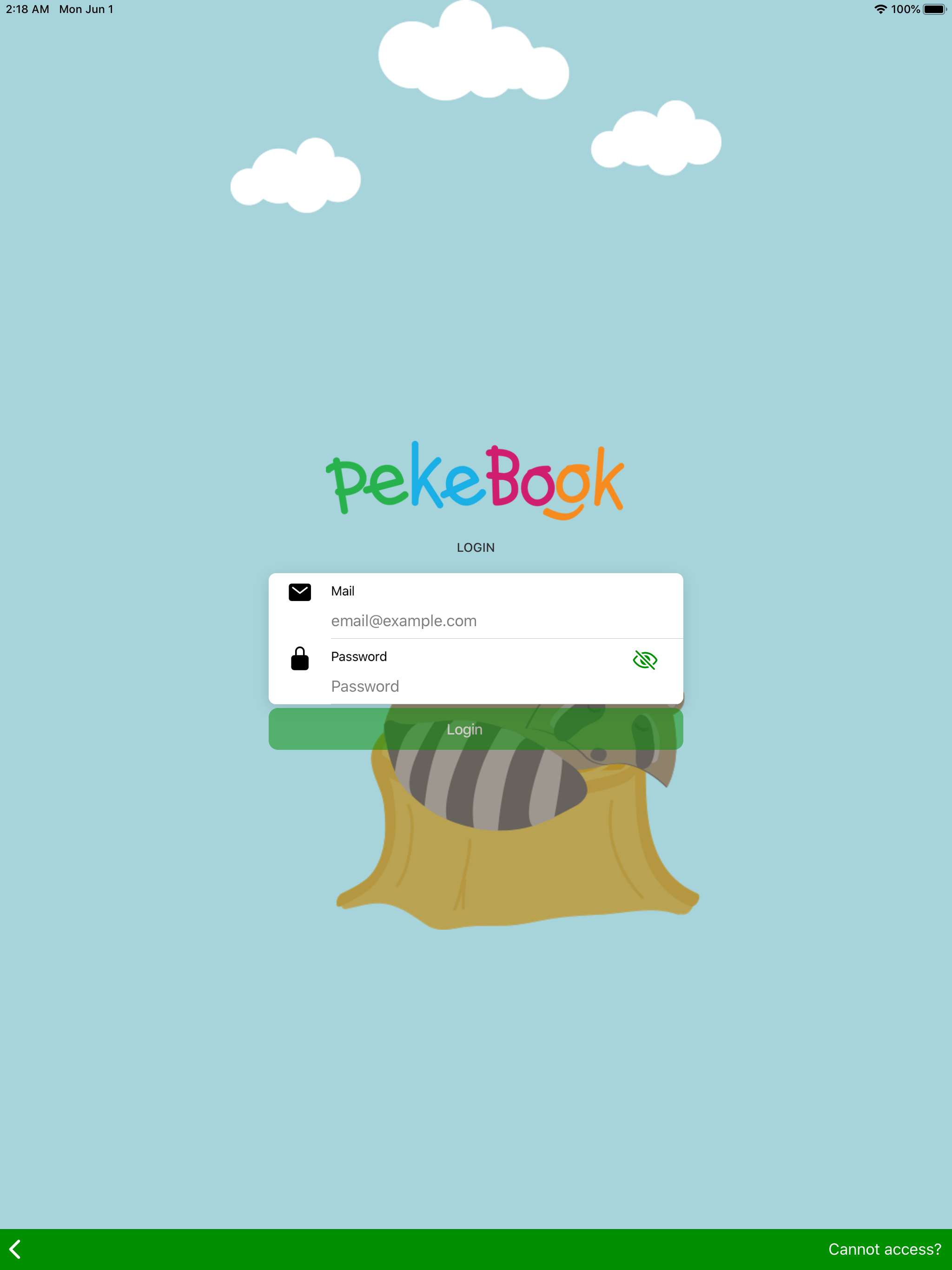 Pekebook – Kids Agenda