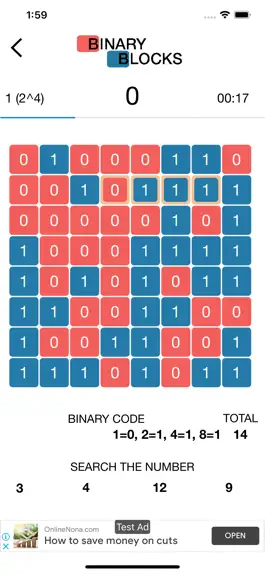 Game screenshot Binary Blocks mod apk