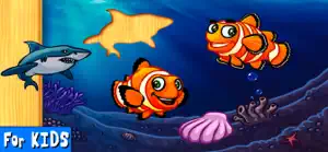 Ocean Animals Kid Shape Puzzle screenshot #3 for iPhone