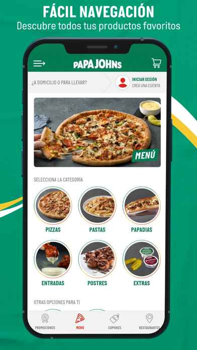 Papa John's El Salvador Screenshot