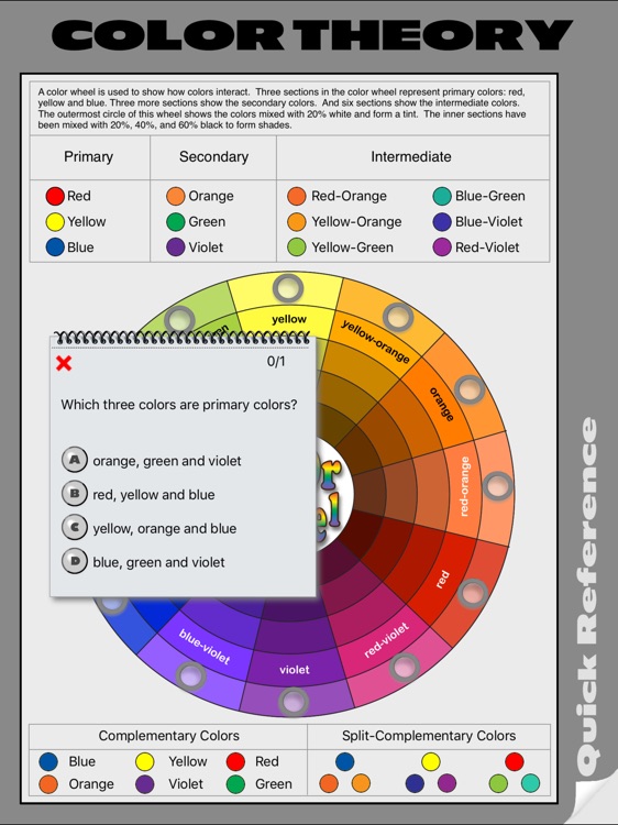 Color Theory Quick Reference