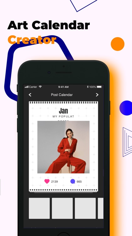 Best Likes Post Calendar Maker