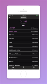 KJV Bible with Apocrypha screenshot