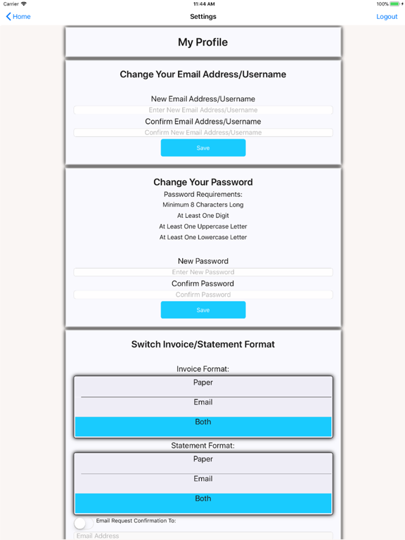Frank Lamparelli Fuels iPad screenshot 2 - Productivity app