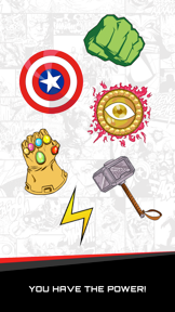 Items of Power Stickers screenshot