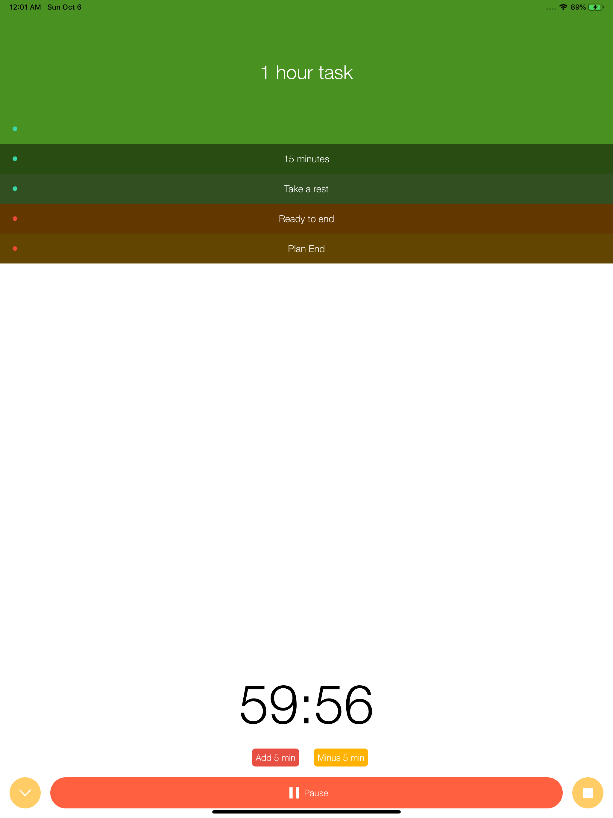 Diii Plan voice reminder