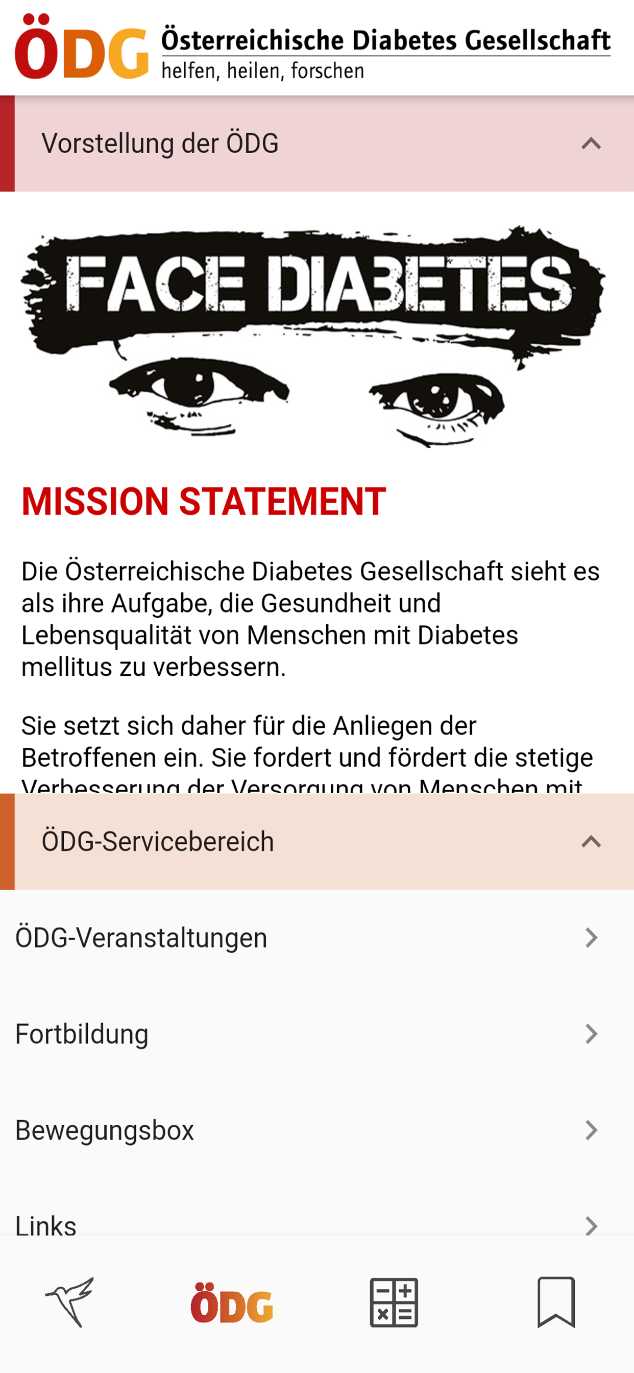 ÖDG mobile - Leitlinien 2023 screenshot 4