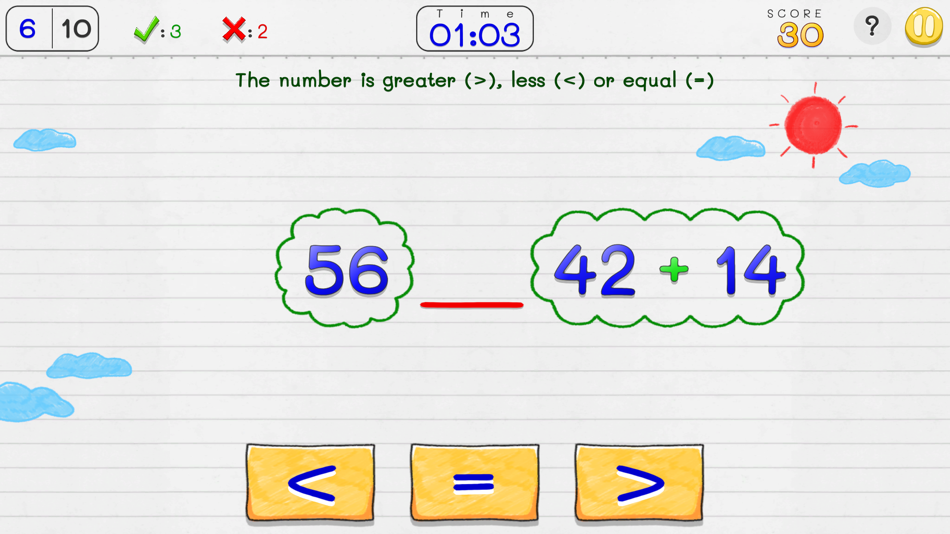 #2. Math Game collection for You (iOS) 由: kittisak wongkantarakorn
