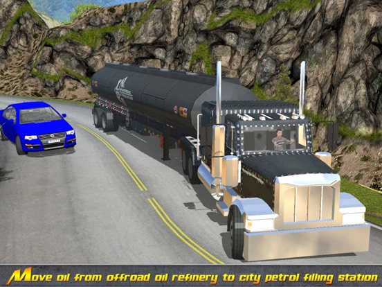 Off Road Oil Cargo Tanker 3D iPad screenshot