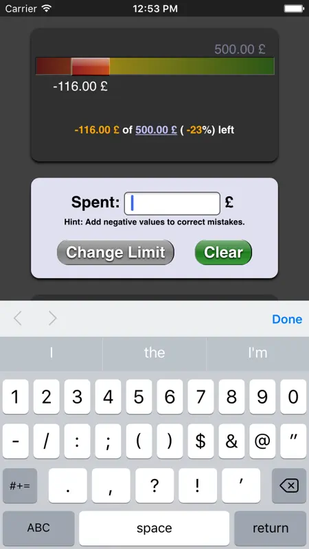 Budget App screenshot 3 of 4